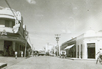 Vista Parcial da rua Barão do Rio Branco.